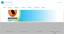 Desktop Screenshot of djiboutinature.org